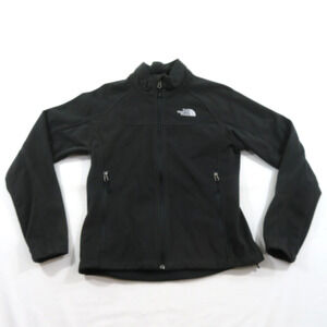 The North Face Windwall Fleece Soft Shell Jacket Black Womens M